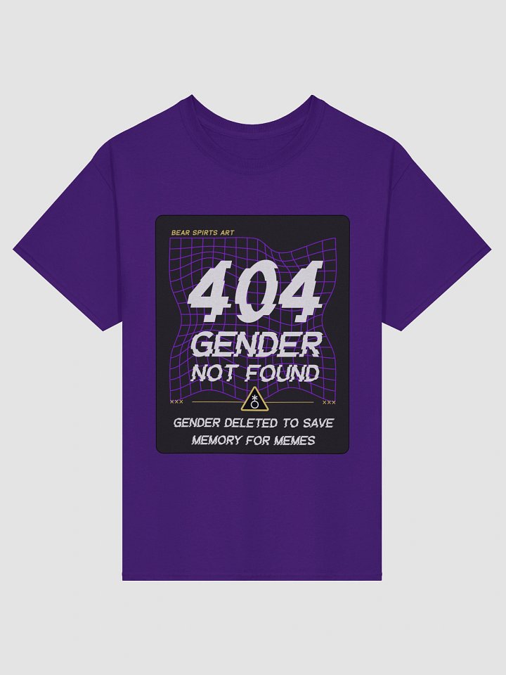 404 Gender Not Found T-Shirt product image (4)