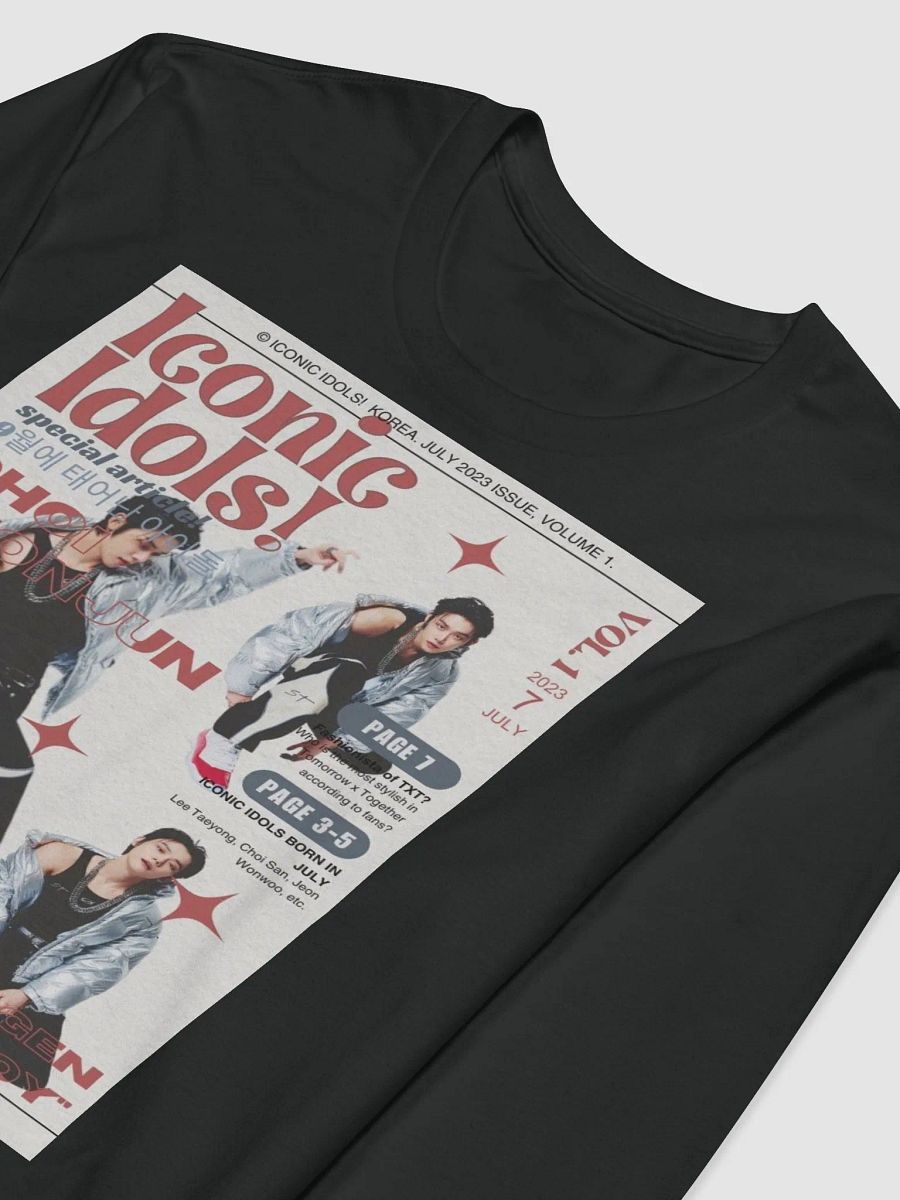 Choi Yeonjun TXT Long Sleeve Shirt product image (10)