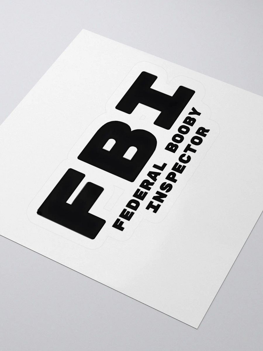 FBI Federal Booby Inspector Sticker product image (3)