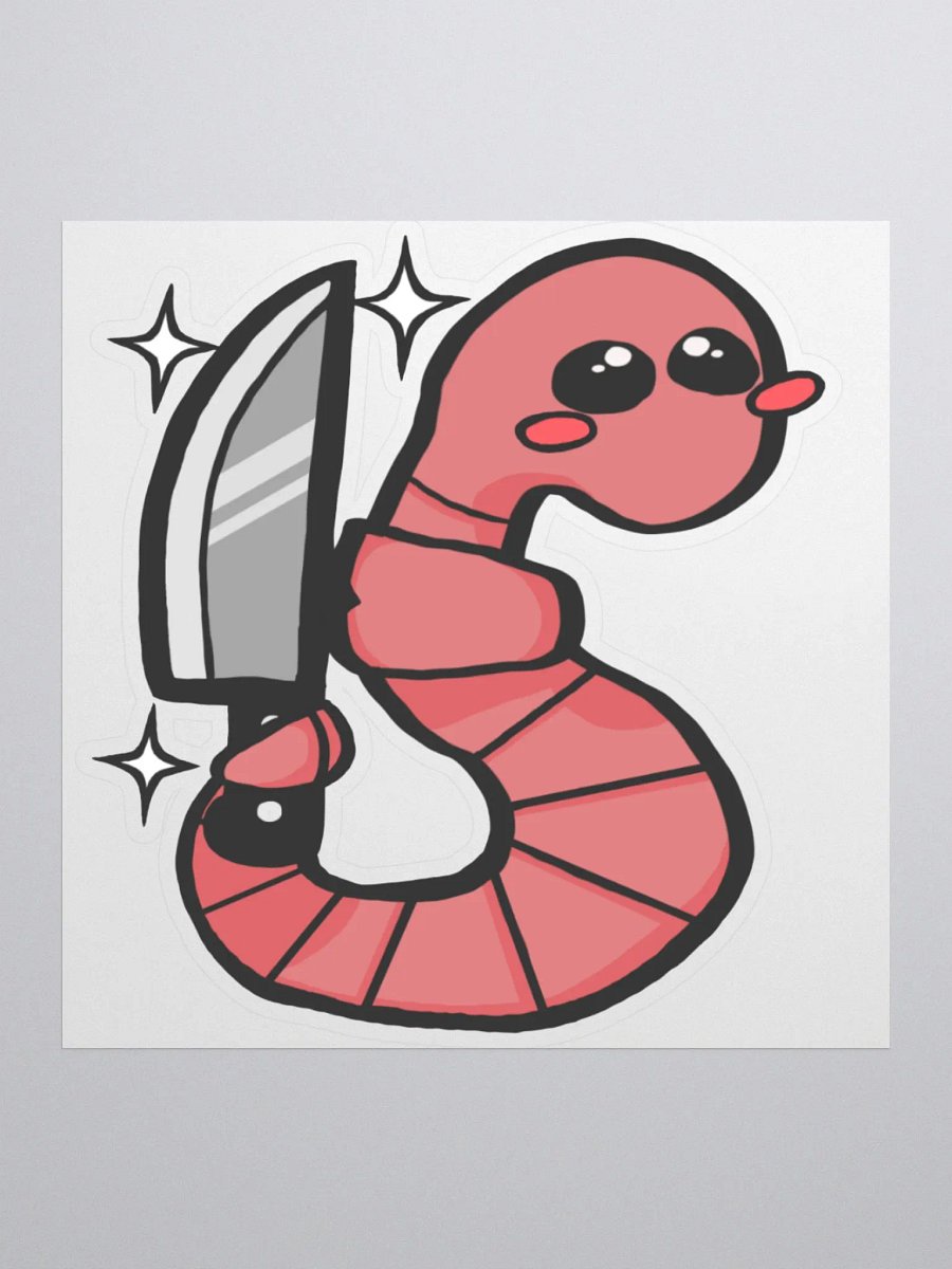Killer Worm Sticker product image (3)
