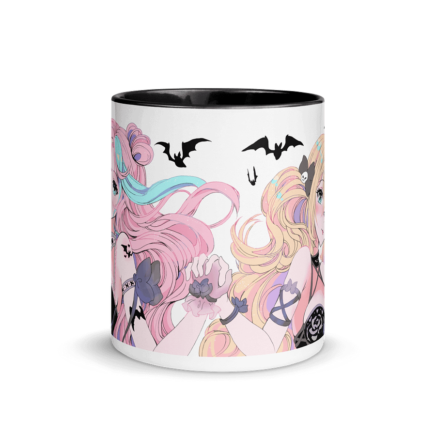 Fall 2024 SparkleGoth Waifu Mug ♥Skelly Love!♥ product image (3)