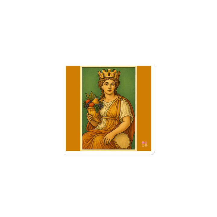 Goddess Fortuna Annonaria Die-Cut Magnet product image (1)