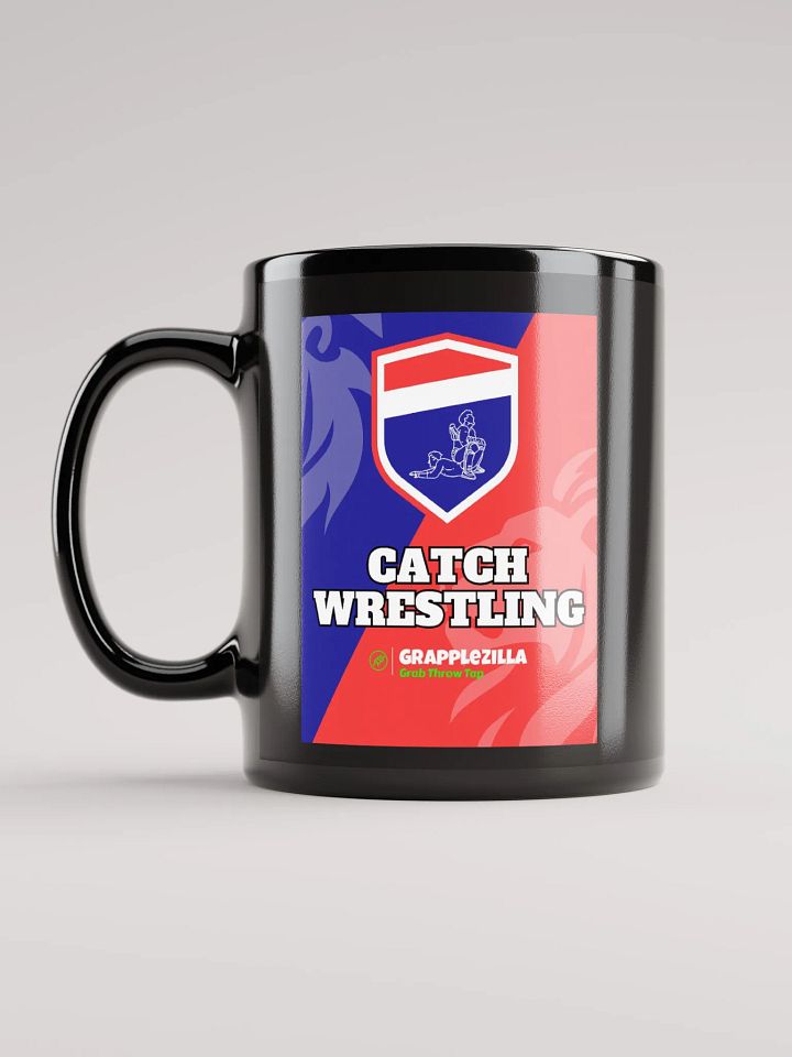 The CATCH WRESTLING Mug (Black) product image (1)