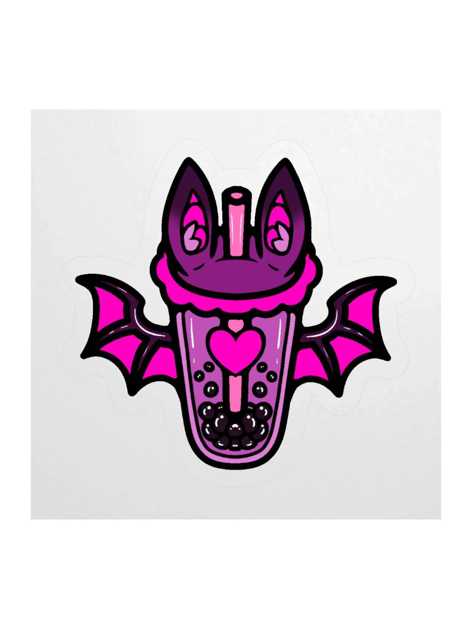MatchaEXE Pink Bobat Sticker product image (3)