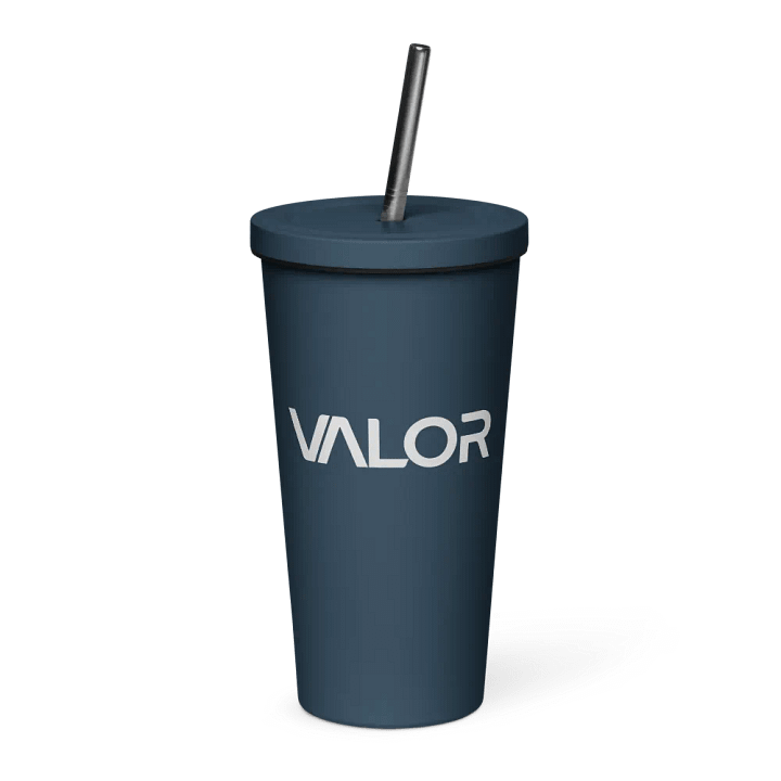 VALOR Essentials Tumbler with a Straw product image (1)