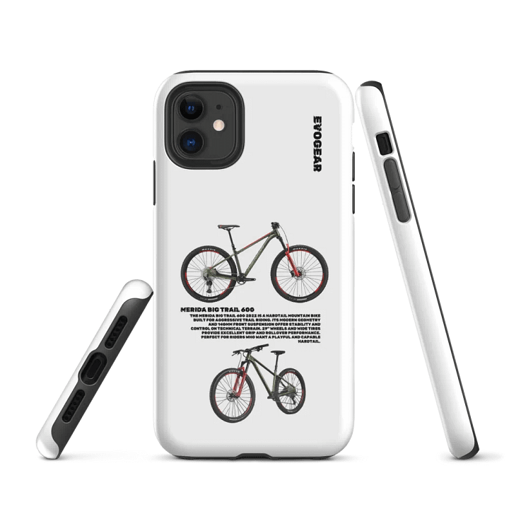 White Merida Big Trail 600 iPhone Case product image (1)