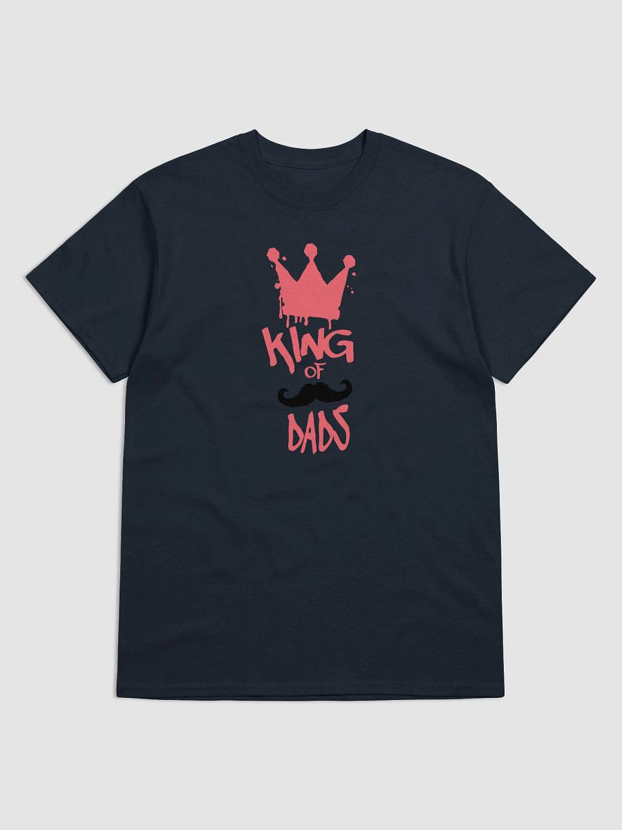 King of Dads Crown Graffiti Tee – Urban Bold Father's Day Shirt for Cool Dads product image (2)