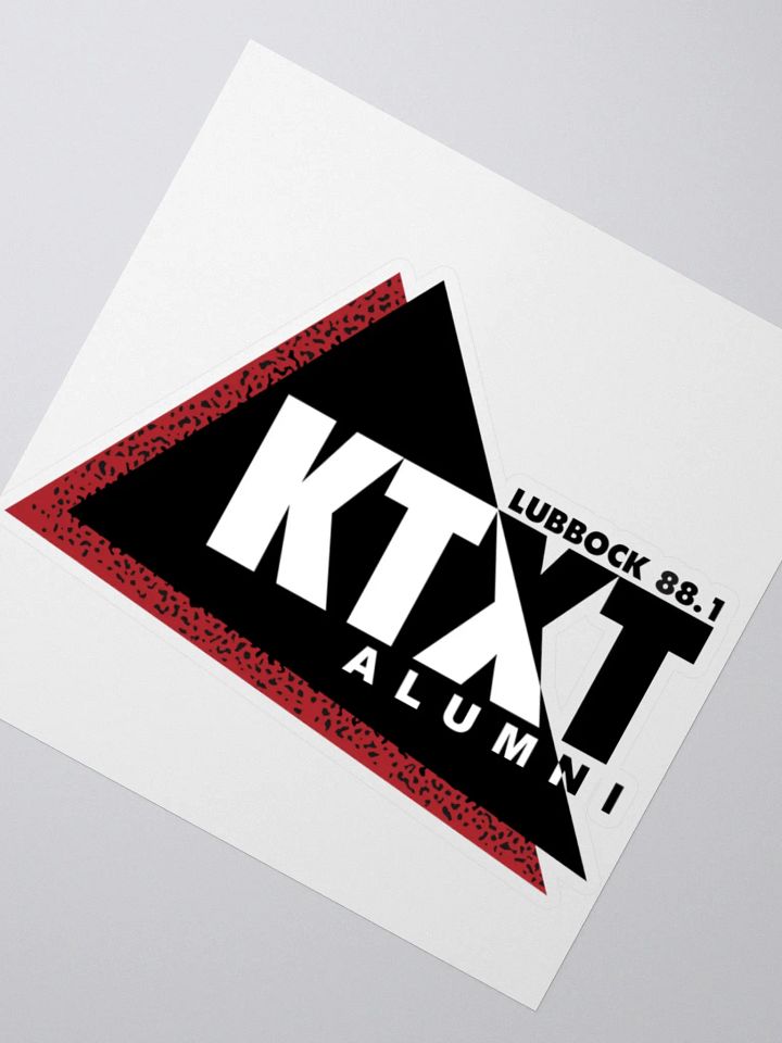 KTXT Alumni Sticker product image (2)