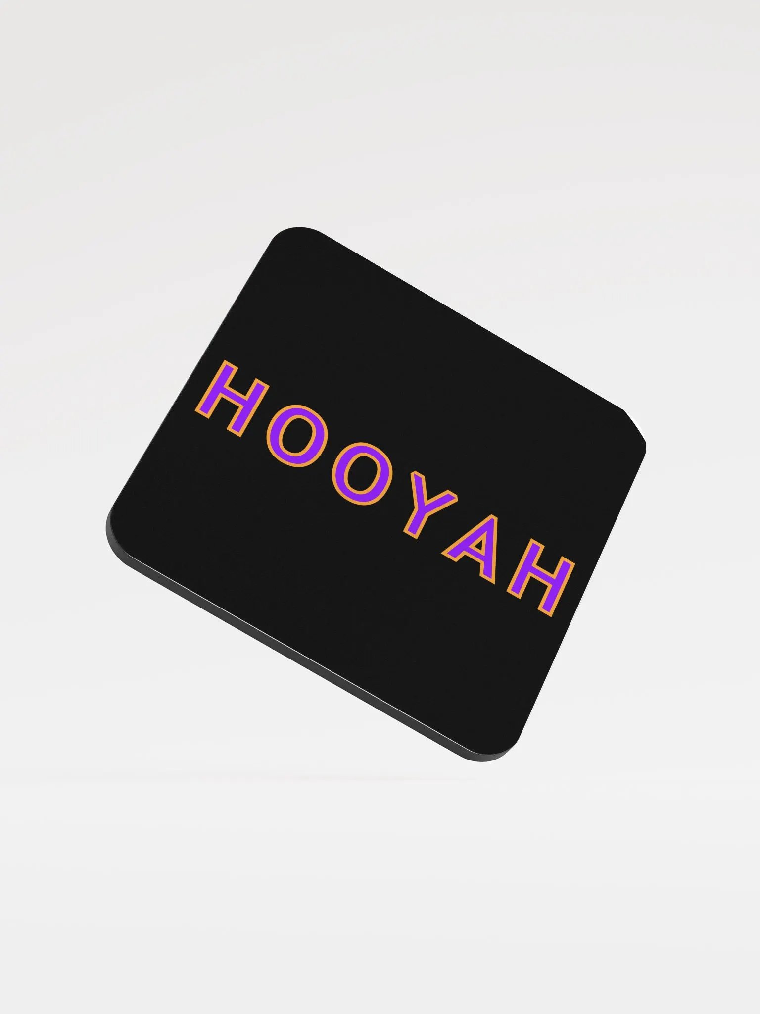 Hooyah Coaster (Black) product image (1)
