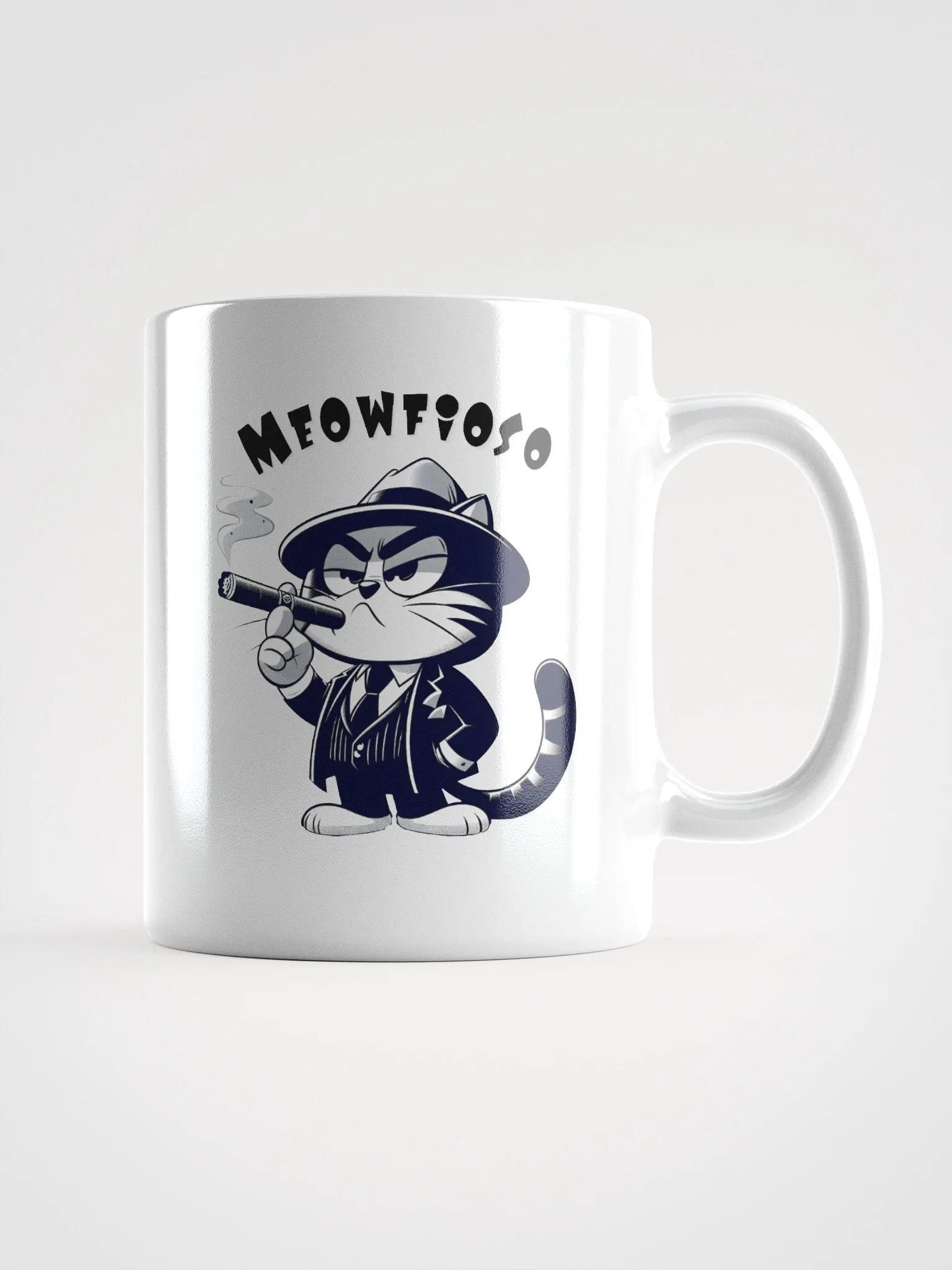 Mafia Cat Mug product image (1)