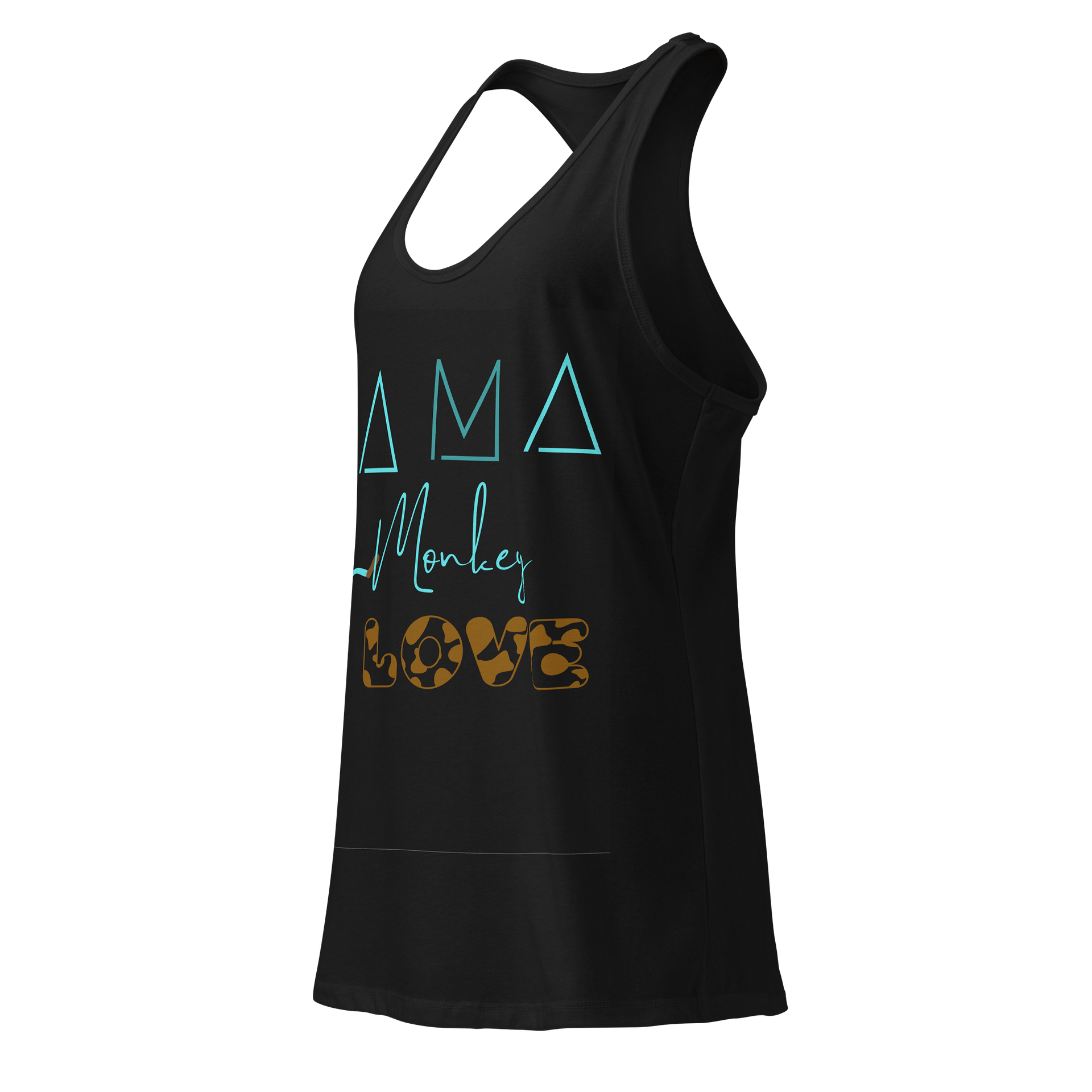 MAMA Monkey Love Racerback Tank product image (3)