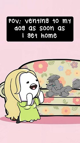 Ella is a great listener. 🐩

#animated #animation #art #cartoon #digitalart #animator #motiongraphics #anime #illustration #c...