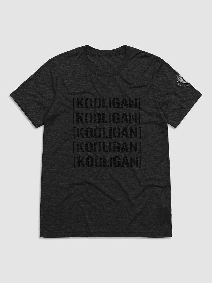 [KOOLIGAN] Proud Tee - BLK LOGO product image (1)