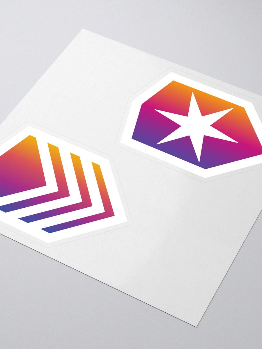 9 Month + 1 Year Subscriber Badges - Kiss Cut Sticker product image (3)
