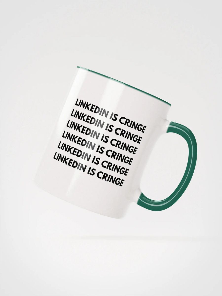LINKEDIN IS CRINGE Mug product image (4)