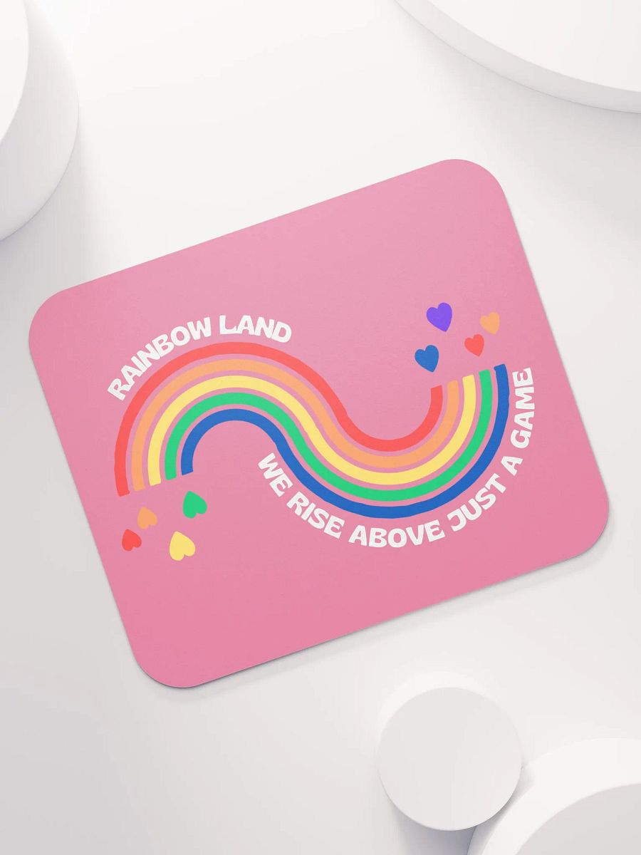 Rainbow Land Mousepad Pink product image (7)