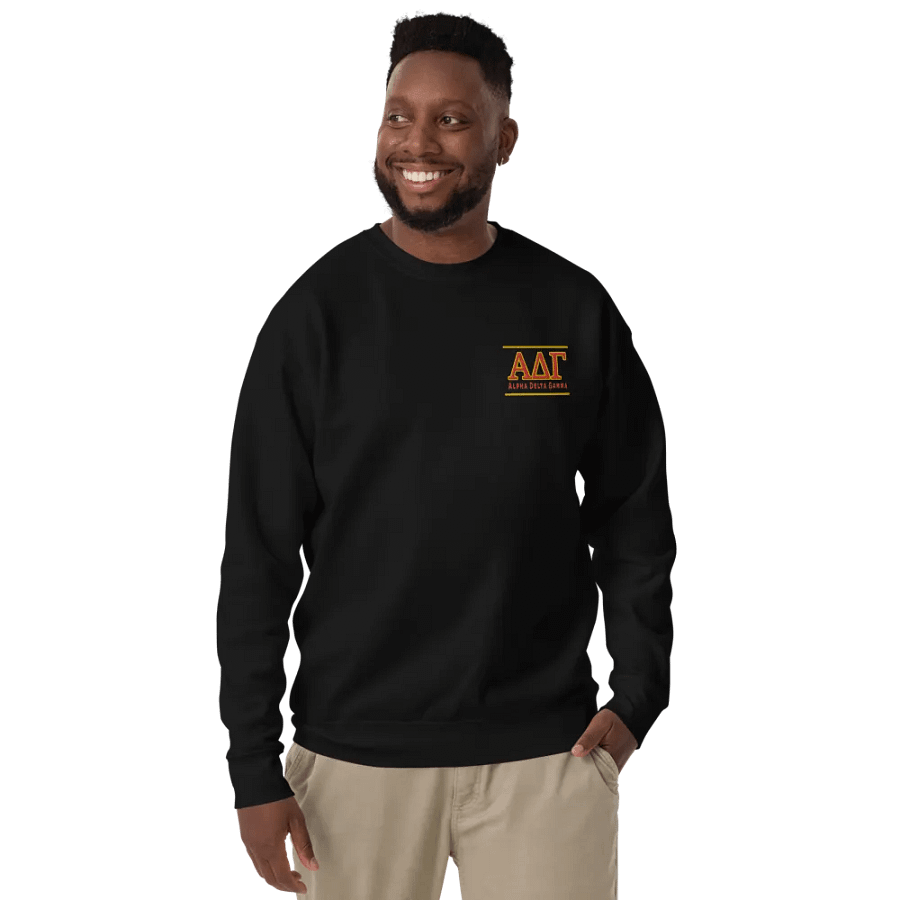 ADG Red/Gold Sweatshirt - Embroidered product image (11)