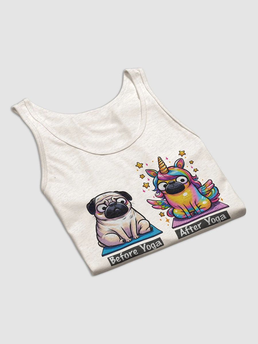 Pug Before Yoga After Yoga funny meditation design product image (12)