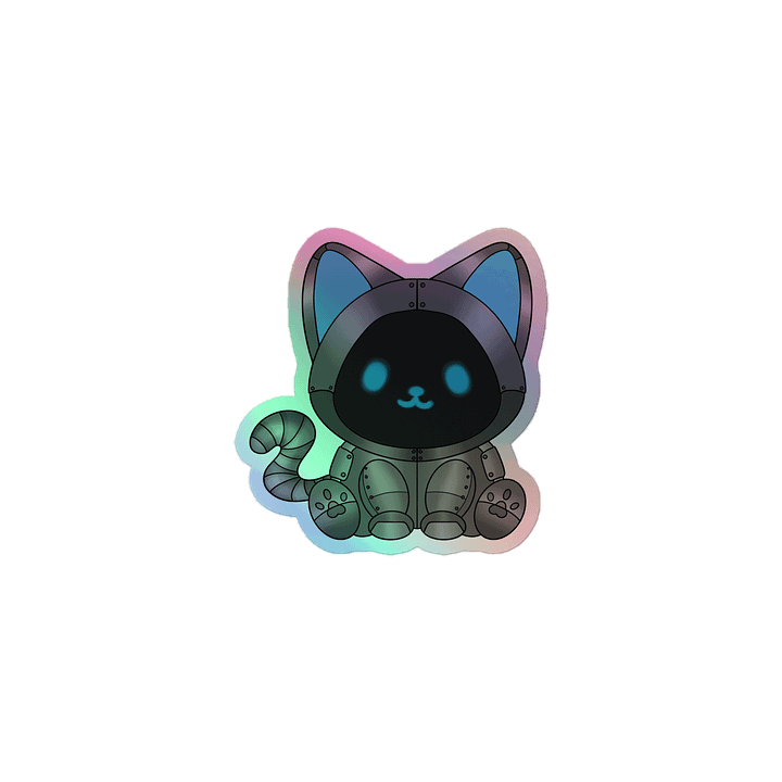 PalBot Holographic Sticker (Blue) product image (1)