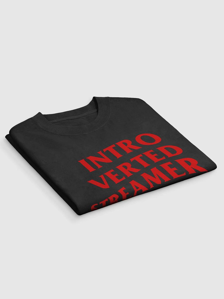 Introverted Streamer Club "Team Red" Oversized Tee product image (5)