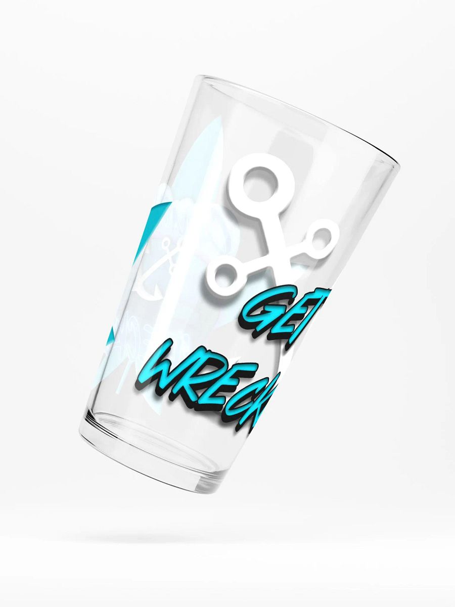 Glass Blue w/ Leaf & Anchor product image (5)