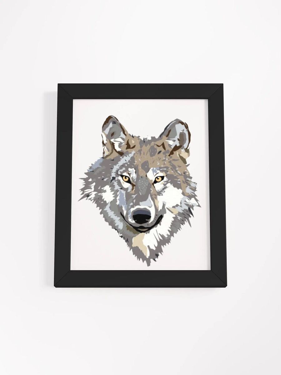 Wolf Framed Matte Wolf Poster product image (17)