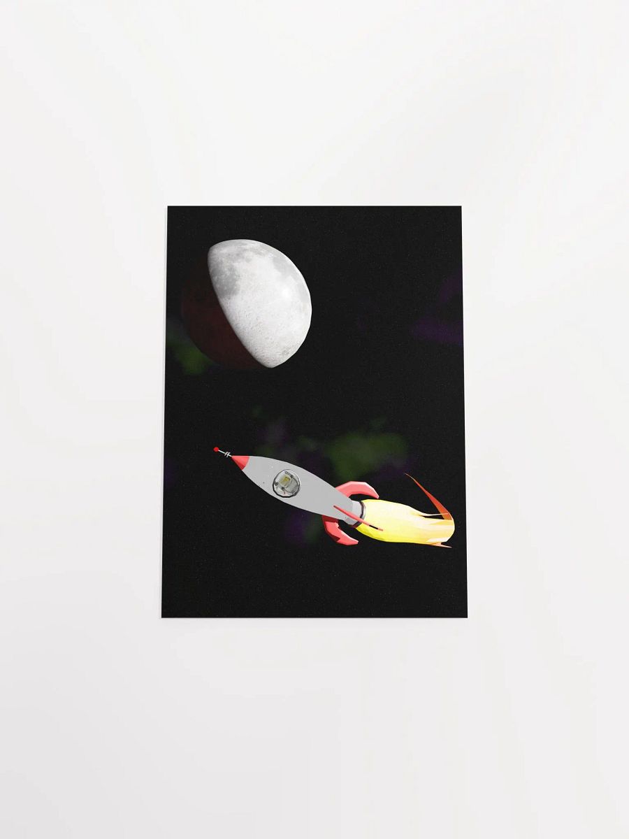 to the moon matte paper poster product image (43)