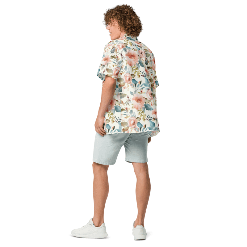 PINK ROSES HAWAII SHIRT product image (6)