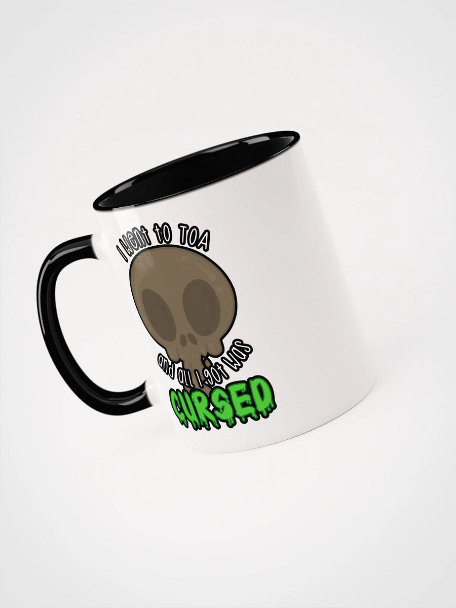 All I Got Was Cursed - Warrior - Ceramic Mug w/Color product image (3)