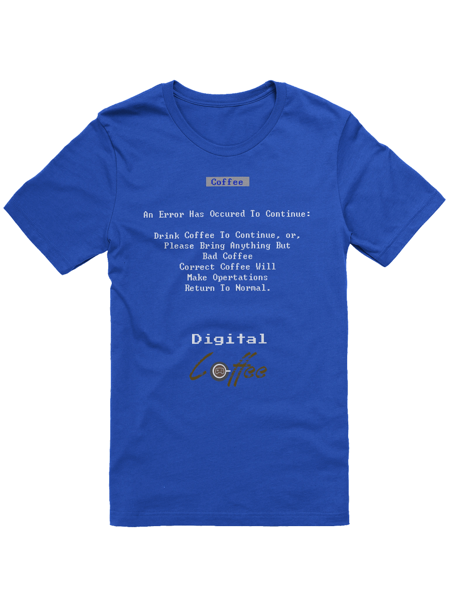 Coffee Lover's Humor Tee product image (1)