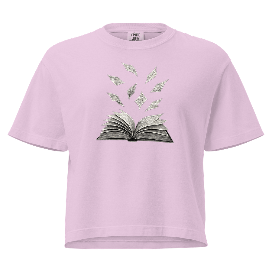 Leafy Pages Women's Box Tee product image (1)