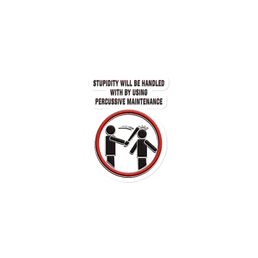 Stupidity - Magnet product image (1)