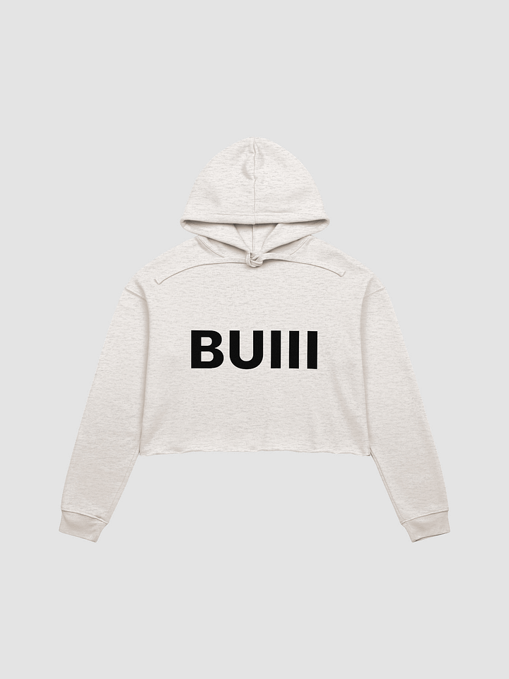 BUIII Originals Logo Fleece Crop Hoodie product image (1)