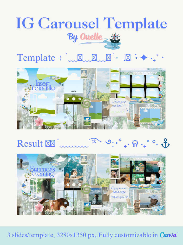 Summer's Story Moodboard Carousel product image (1)