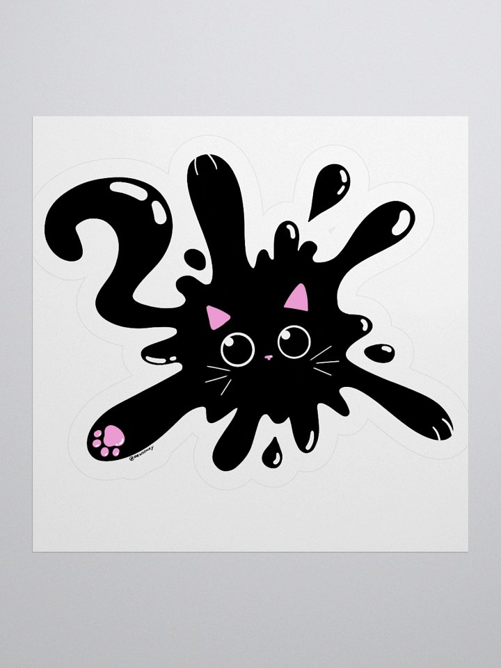 Splat Cat #2 Sticker product image (1)