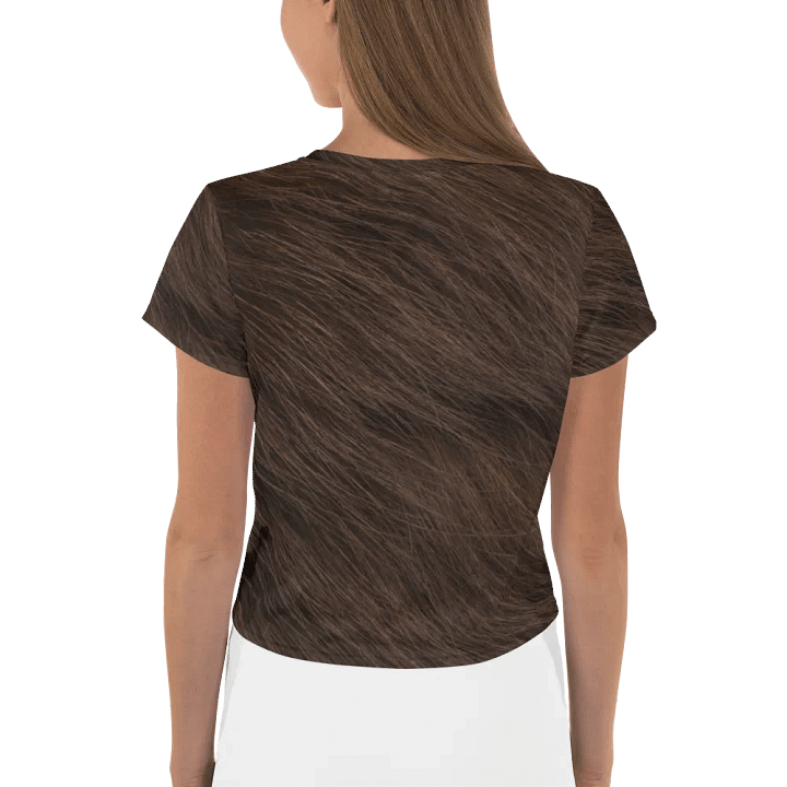Havana Brown Cat Crop Tee product image (2)