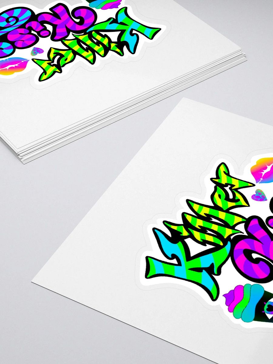 Killer Kiss Logo Sticker product image (4)