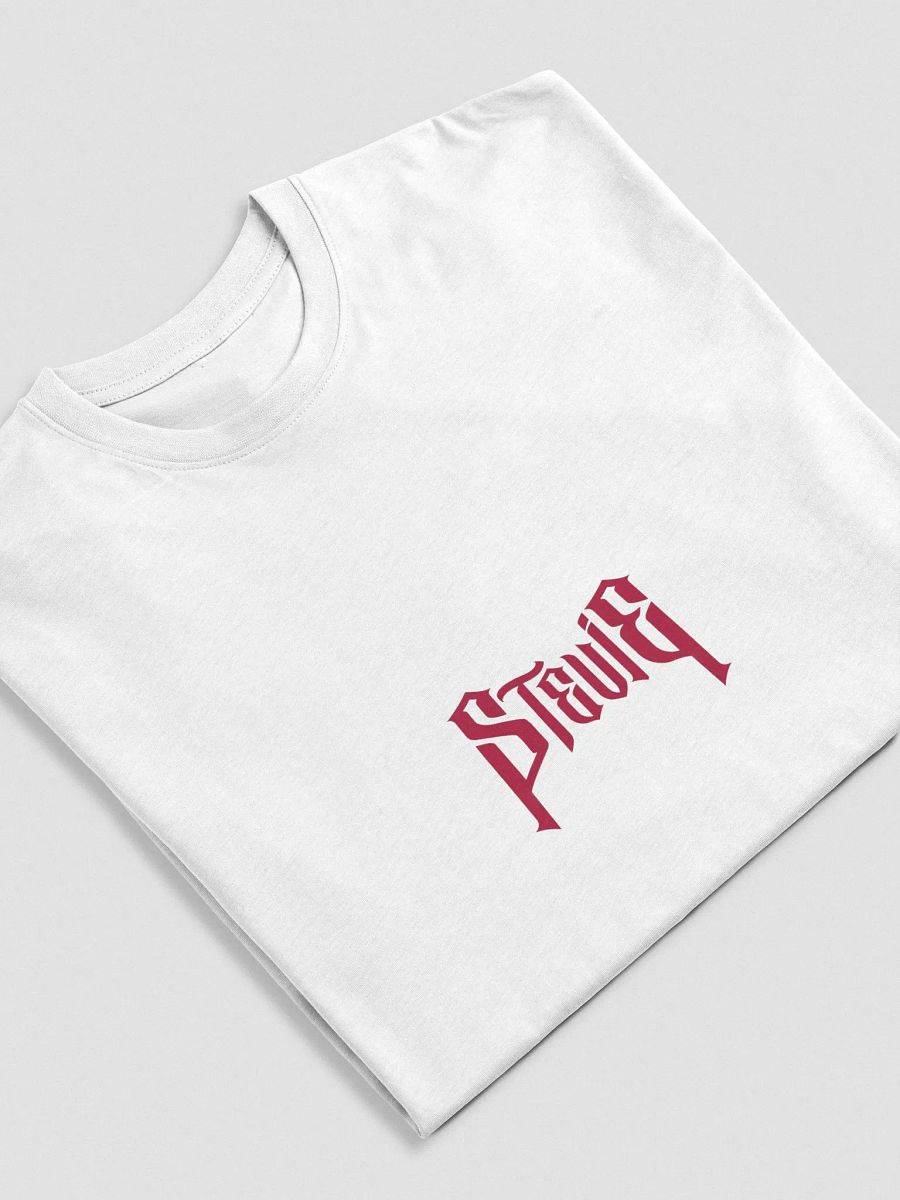 Premium Tee Stevie FKN Life (White/red) product image (5)