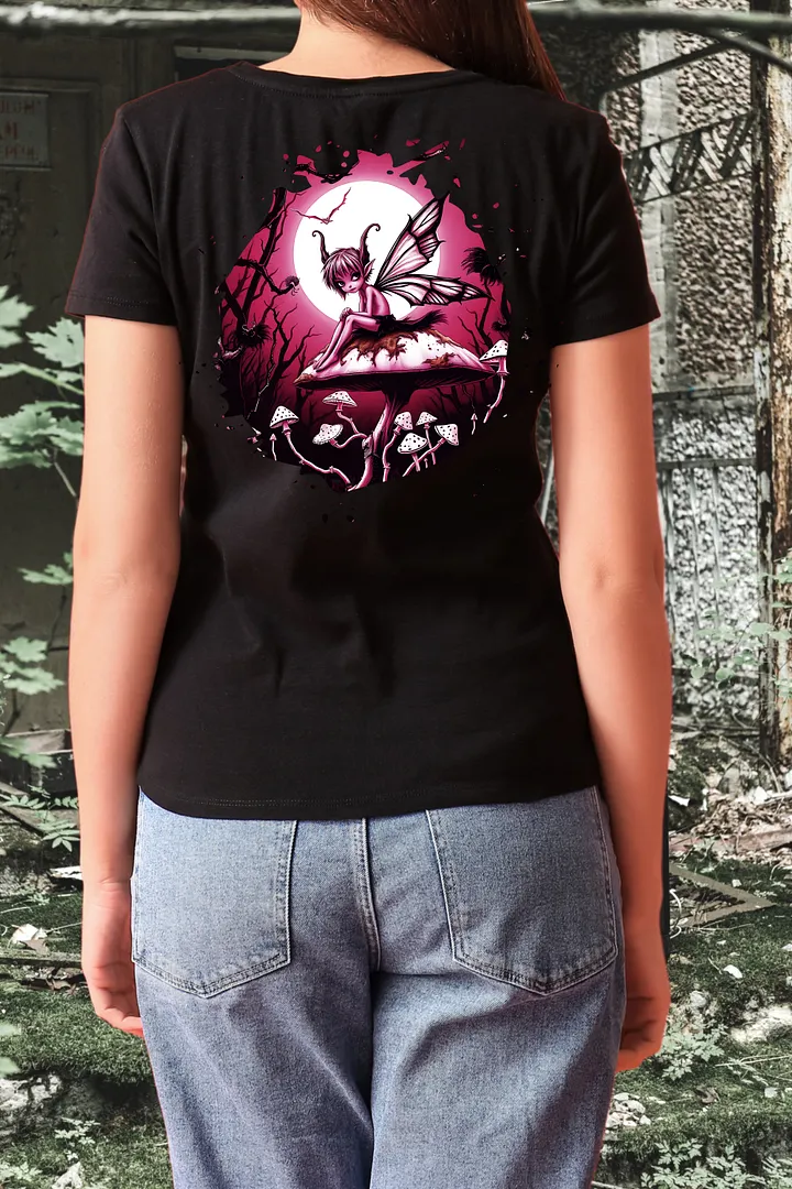 Moonlit Fairy Unisex Tee Back Printed product image (1)