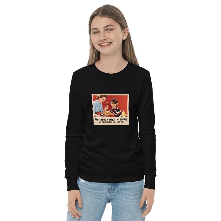 Kids Need Energy Youth Long Sleeve T-Shirt product image (8)