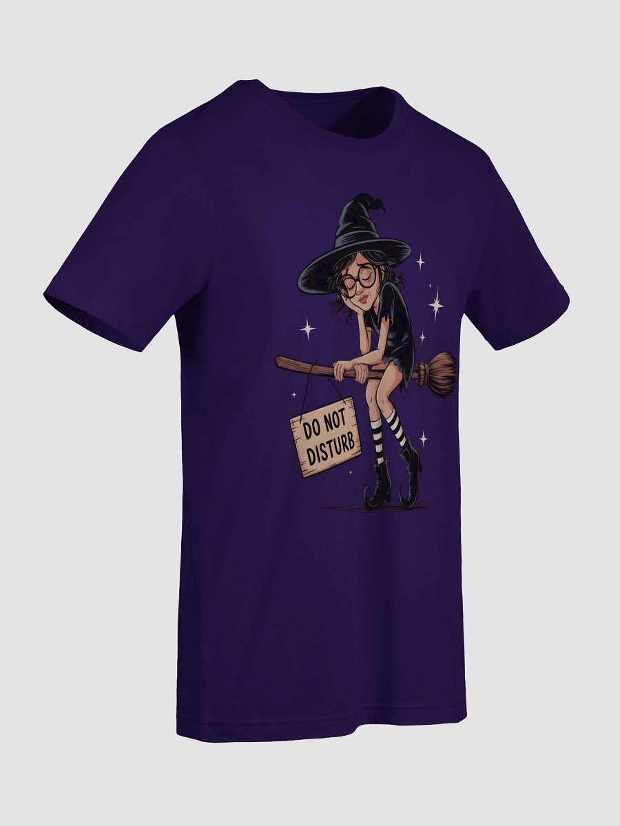 Snoozy Witch Broomstick T-Shirt product image (92)