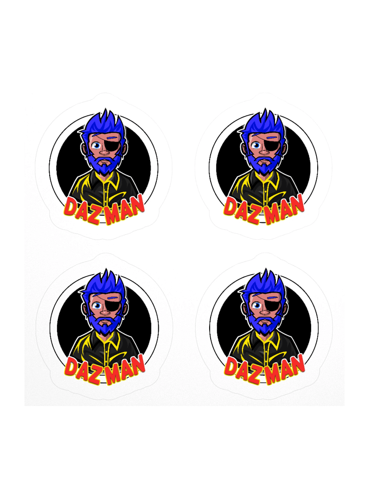 DAZ MAN Kiss Cut Stickers Collection product image (1)