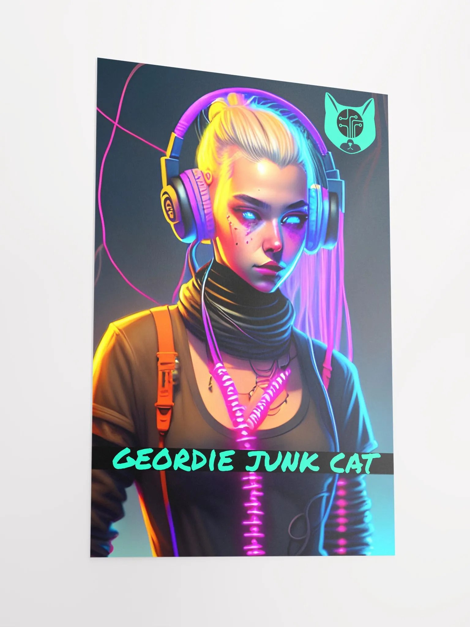 NEON FOUR Poster (12