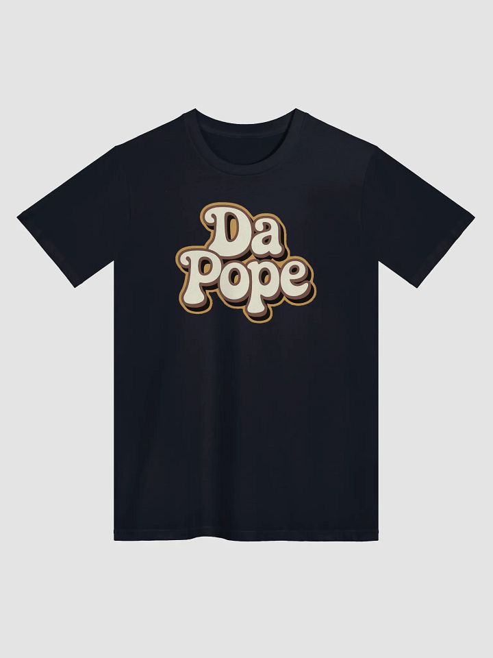 Da Pope Retro T-Shirt – Chicago Style | Pope Leo XIV American Provost Parody Tee product image (2)
