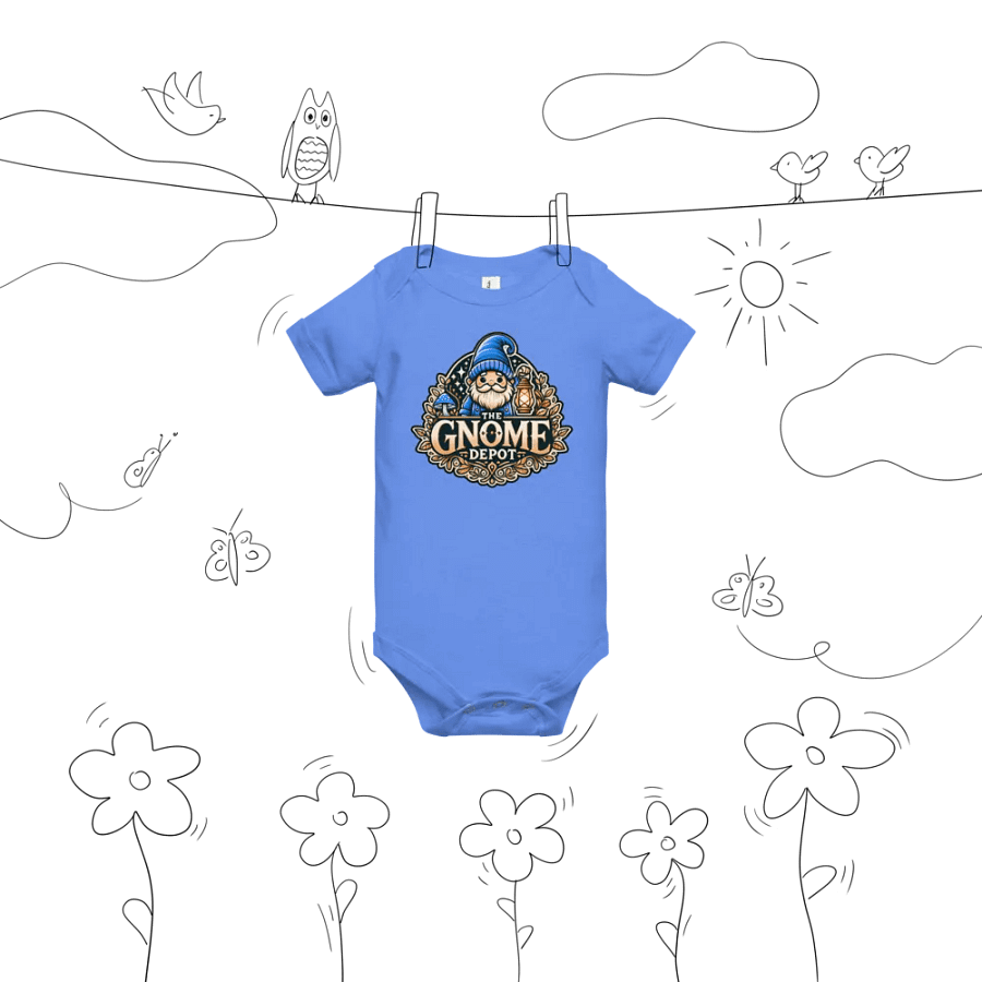 The Gnome Depot Bella+Canvas Baby Short Sleeve One Piece product image (45)