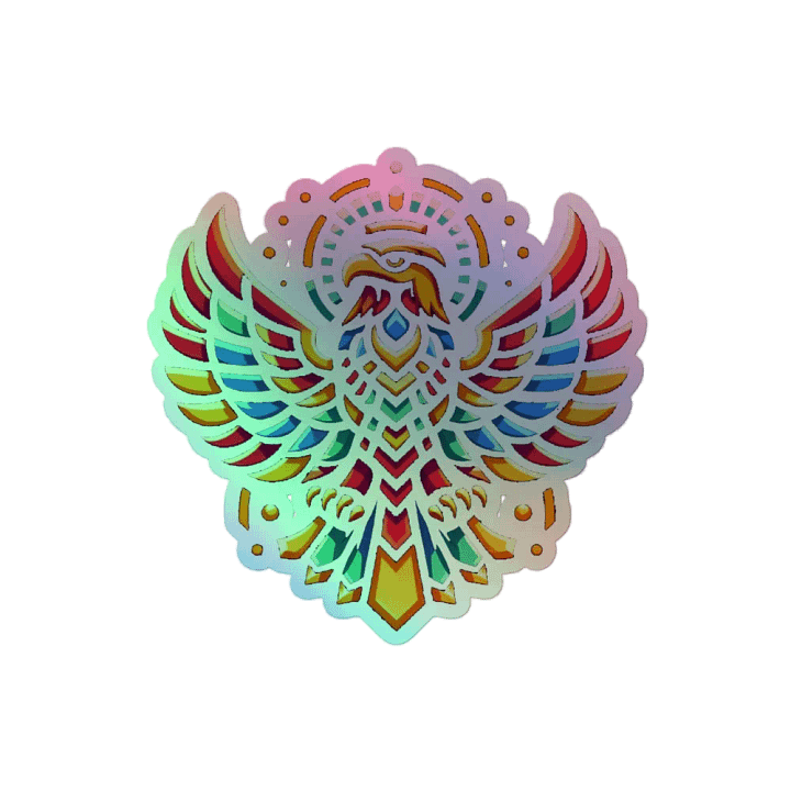 Phoenix Harmony Holographic Sticker Set product image (2)