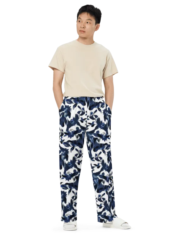 Wild Waves | Unisex Wide-Leg Pants product image (1)