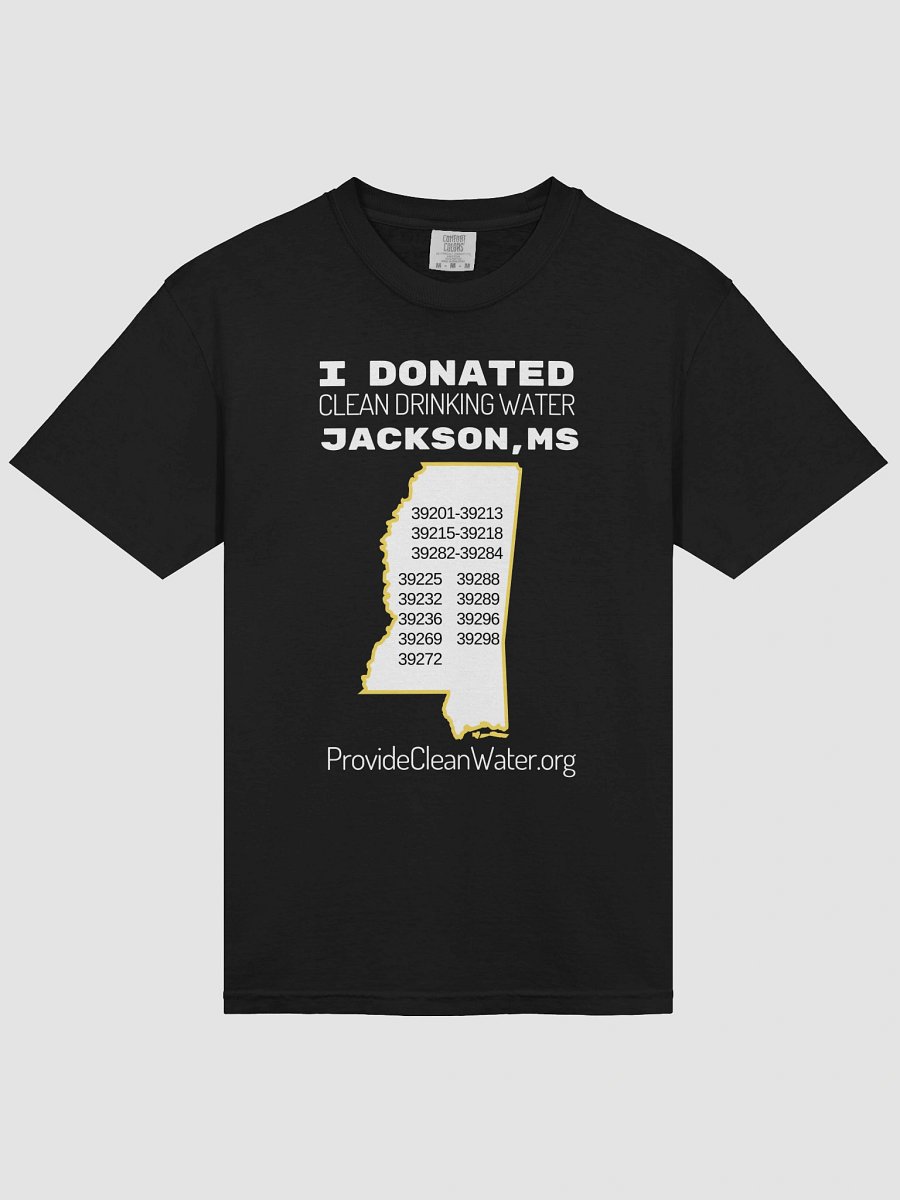 I Donated Jackson, MS Color T-Shirt product image (3)