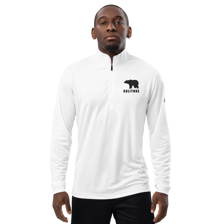 SOLITUDE Adidas Lightweight Stealthy Comfort Quarter-Zip Pullover product image (2)