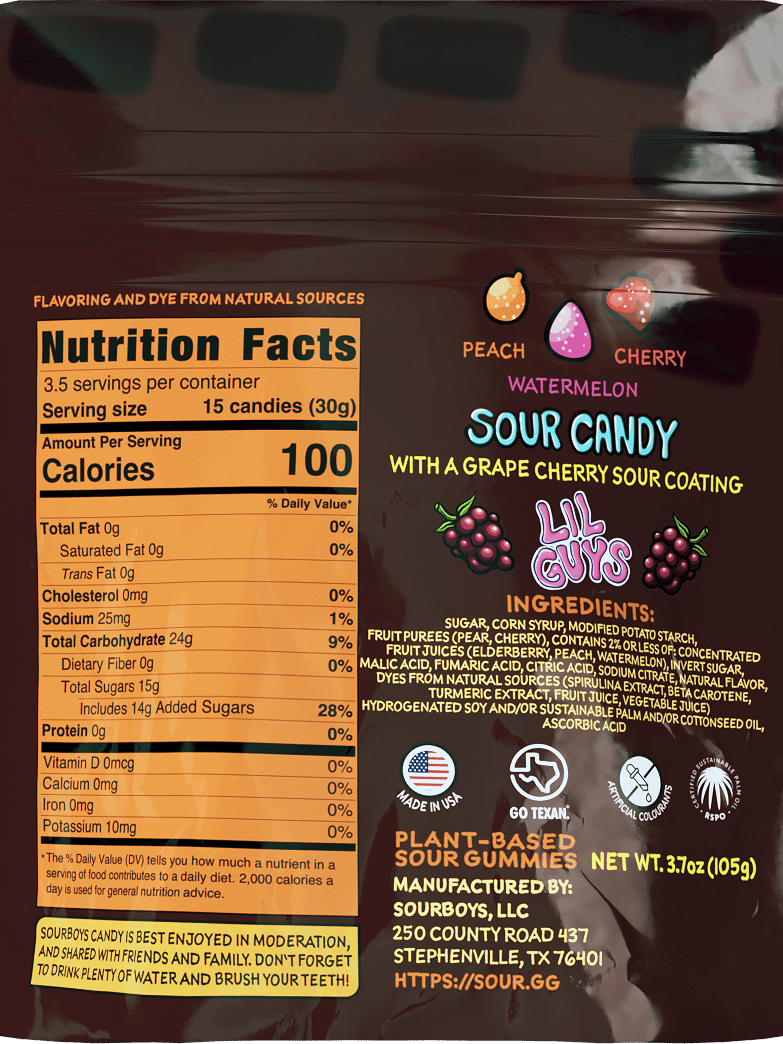 InsomniSnacks-Grape Cherry Lil Guys product image (2)